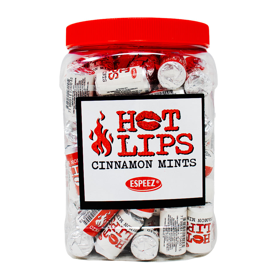Hot Lips Cinnamon Mints - 100ct - 1 Pack
