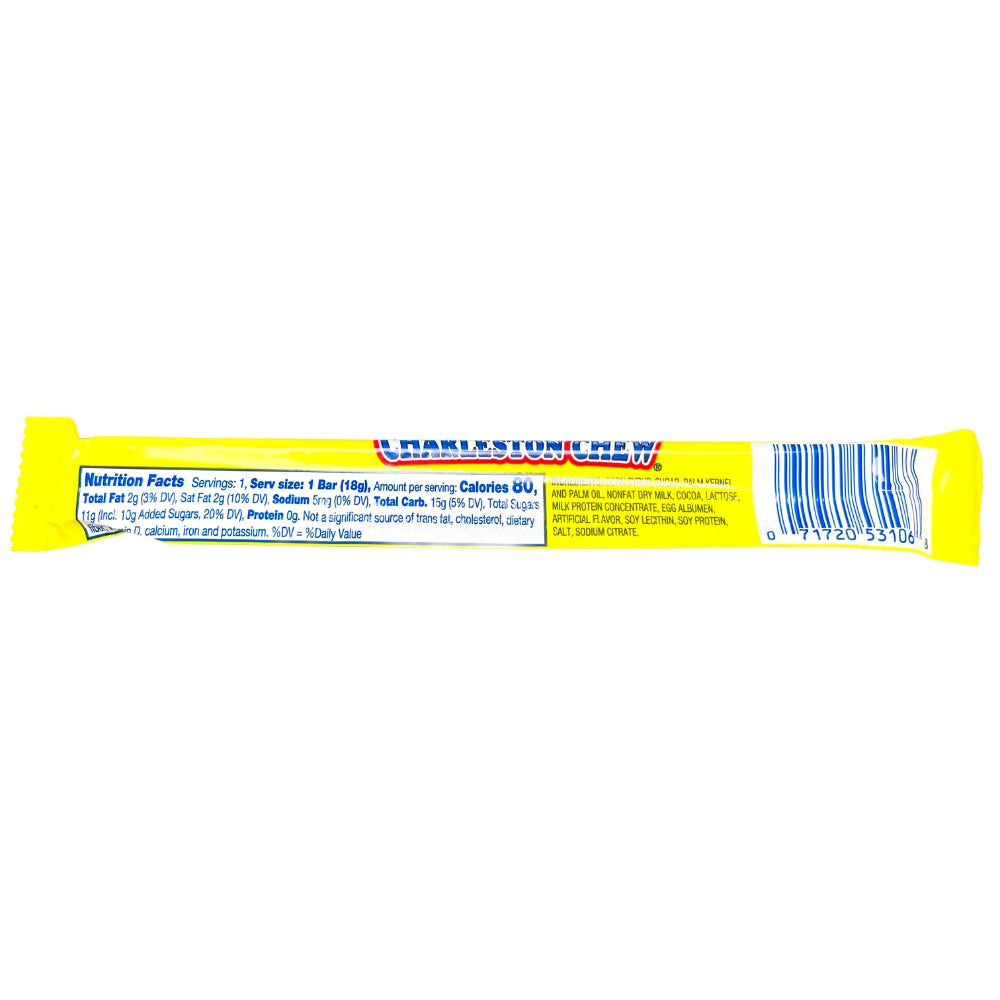 Charleston Chew Vanilla Lines 36 Pieces - 1 Pack