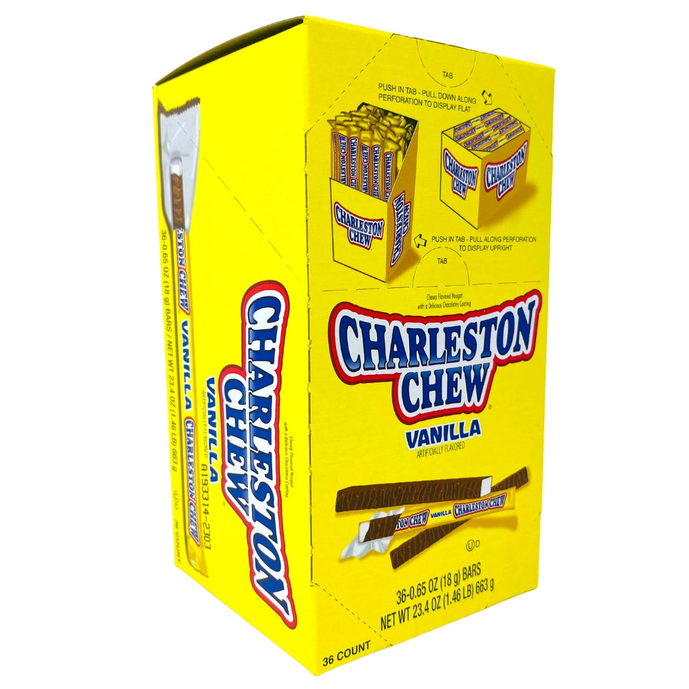 Charleston Chew Vanilla Lines 36 Pieces - 1 PackCharleston Chew Vanilla Lines 36 Pieces - 1 Pack