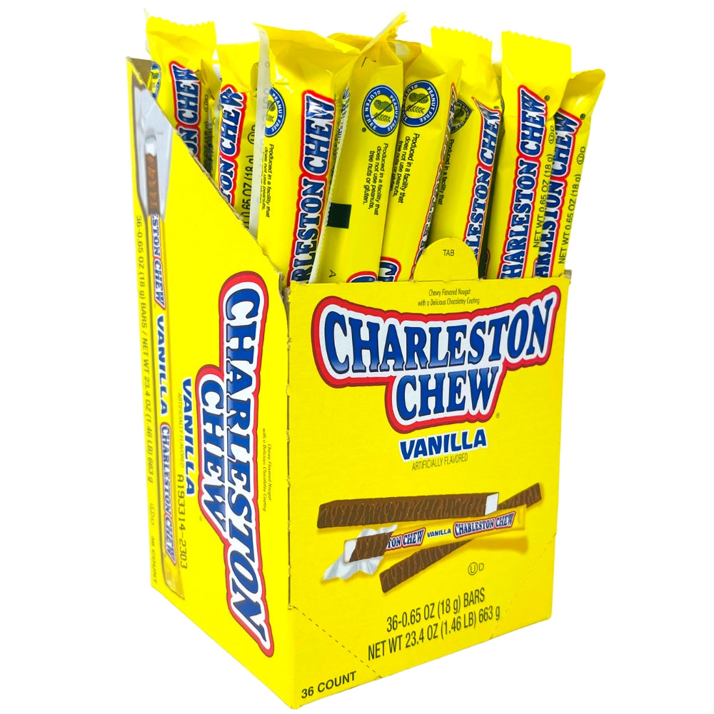 Charleston Chew Vanilla Lines 36 Pieces - 1 Pack