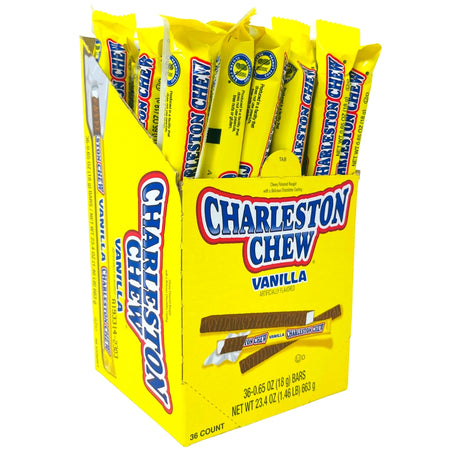 Charleston Chew Vanilla Lines 36 Pieces - 1 Pack