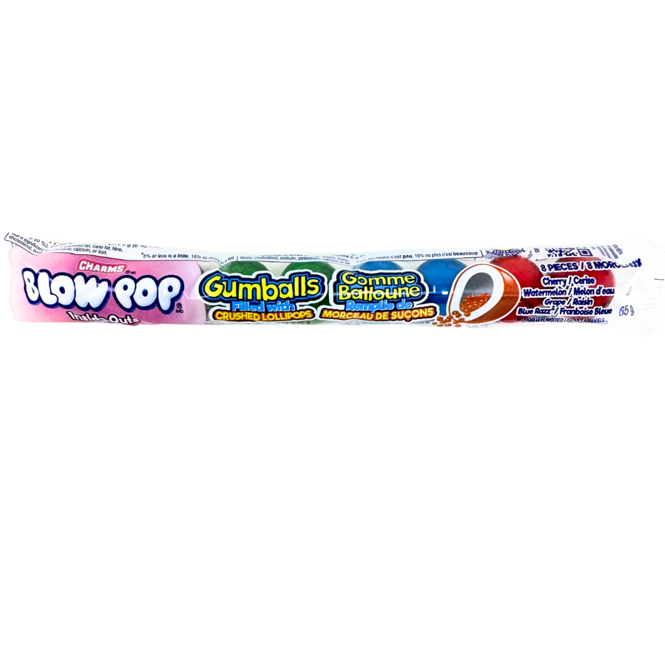 Charms Blow Pop Inside Out Tube 65g - 24 Pack