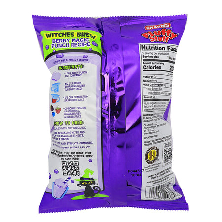 Charms Fluffy Stuff Witches Brew 2.1oz - Nutrition Facts Ingredients