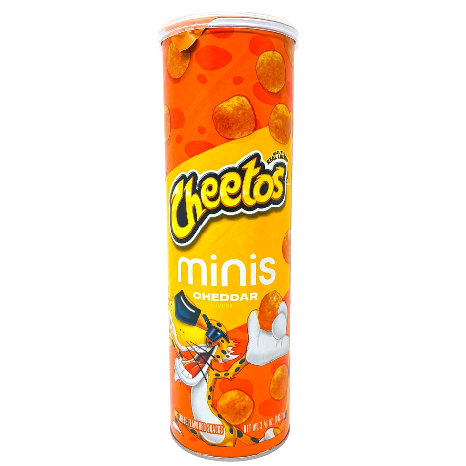 Cheetos Minis Cheddar Canister 3.625oz 