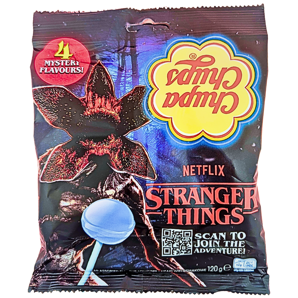 Chupa Chups Stranger Things 4 Flavours - 120g