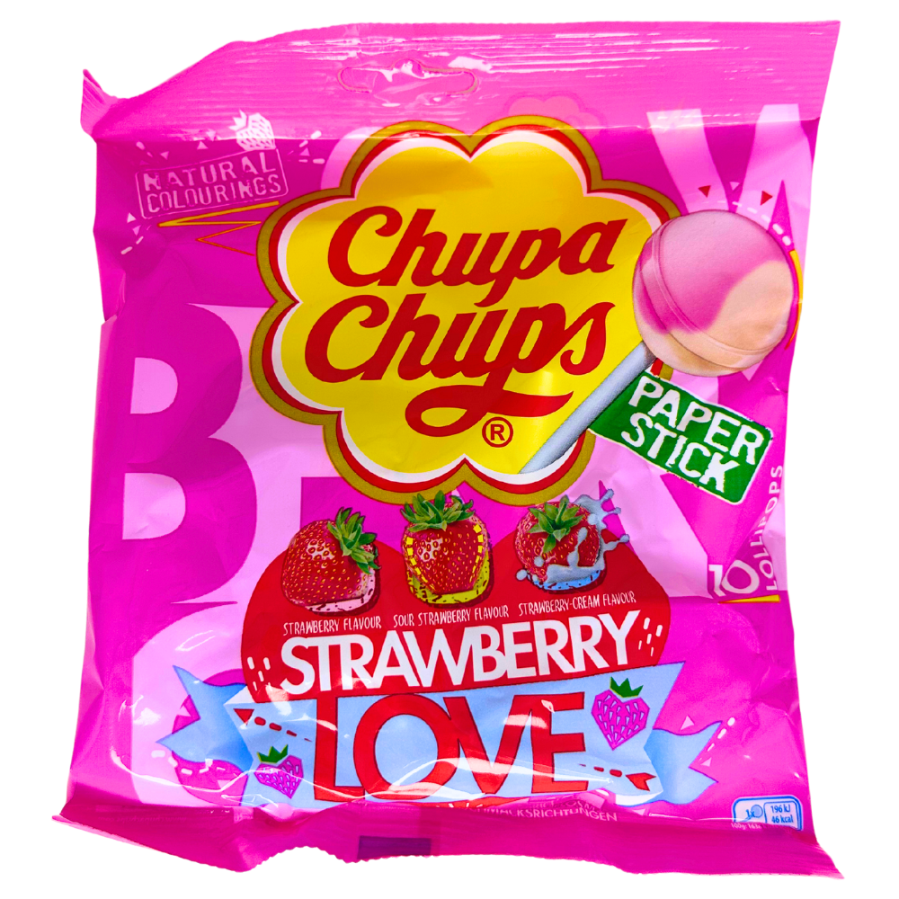 Chupa Chup Strawbery Love 120g 