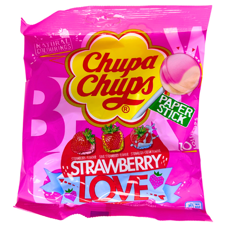 Chupa Chup Strawbery Love 120g 