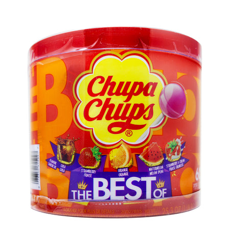 Chupa Chups Best Of Lollipops - 60 Pack 