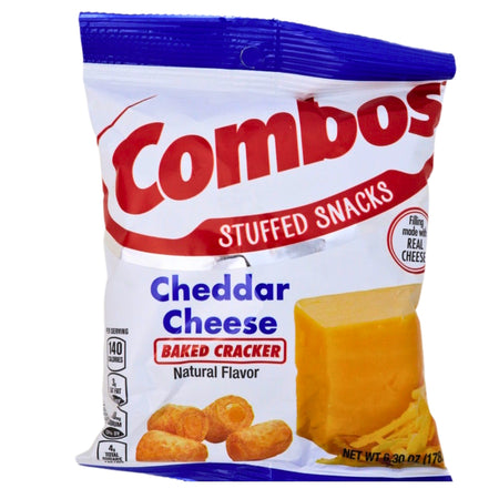Combos Cheddar Cheese Baked Cracker 6.30oz