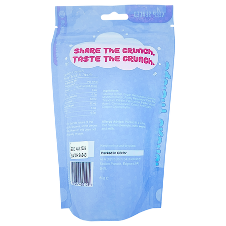 Crunchy Clouds Squashies Sour Cherry & Apple (UK) - 50g