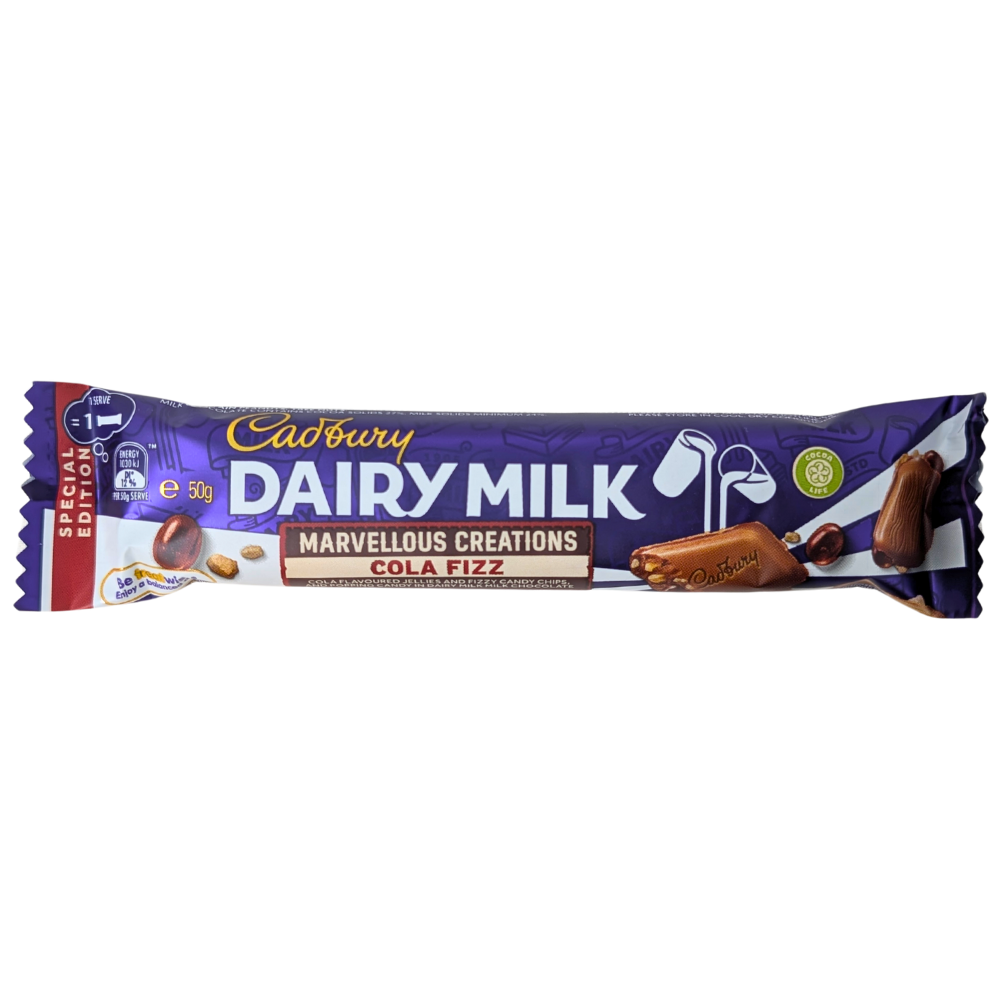 Cadbury Dairy Milk Marvellous Creations Cola Fizz (Aus) - 50g