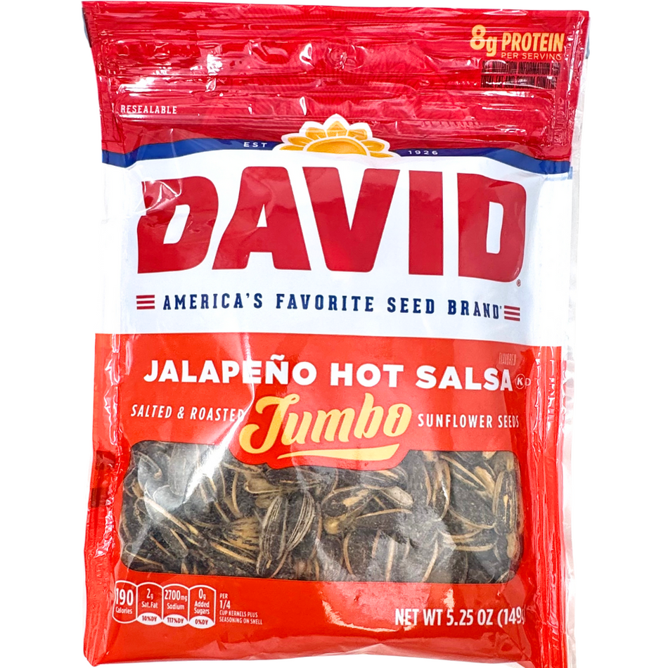 DAVID Jalapeno Hot Salsa Jumbo - 149g