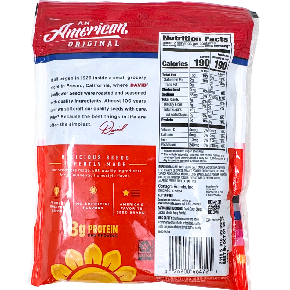 DAVID Jalapeno Hot Salsa Jumbo - 149g