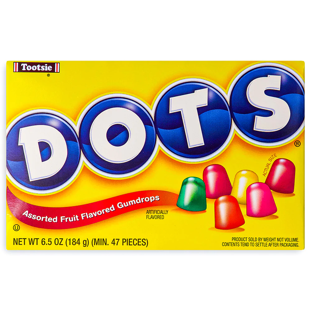 Dots Candy Theater Packs - 6.5oz - top view