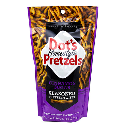 Dots Pretzels Twists Cinnamon Sugar - 453g *Jul 12 2025*
