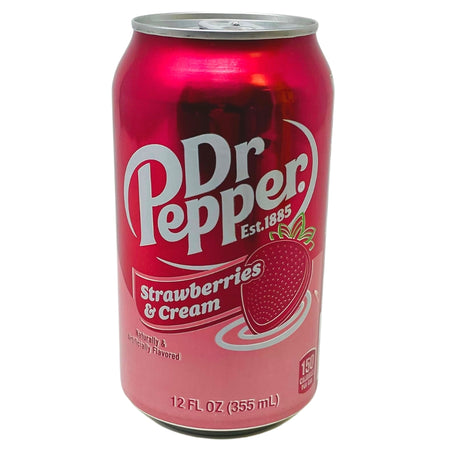 Dr Pepper Strawberries & Cream 355mL