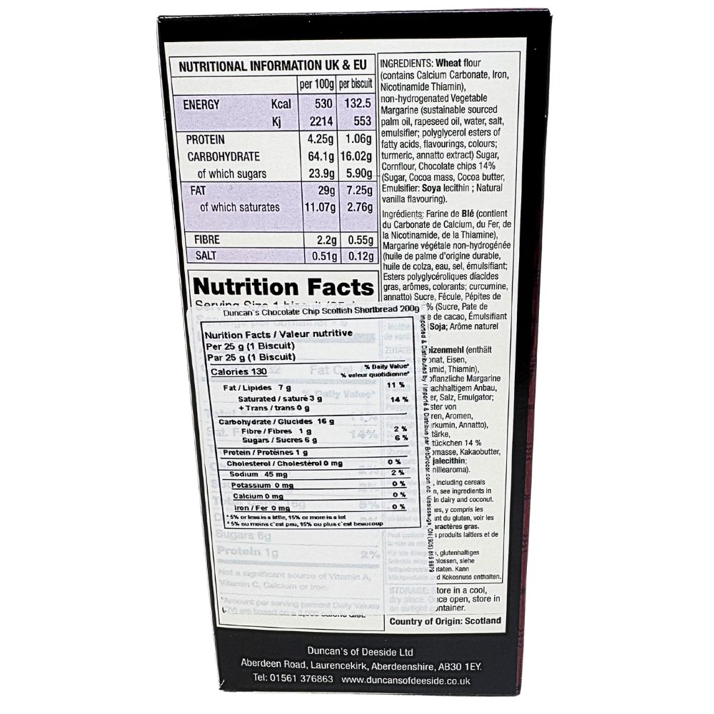 Duncan's Scottish Shortbread (Scotland) - 200g