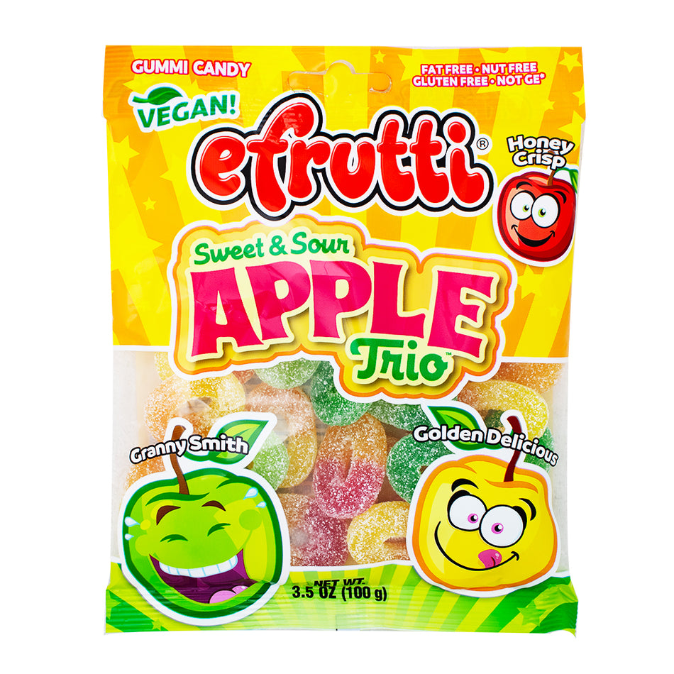 efrutti Apple Trio 3.5oz - 12 Pack