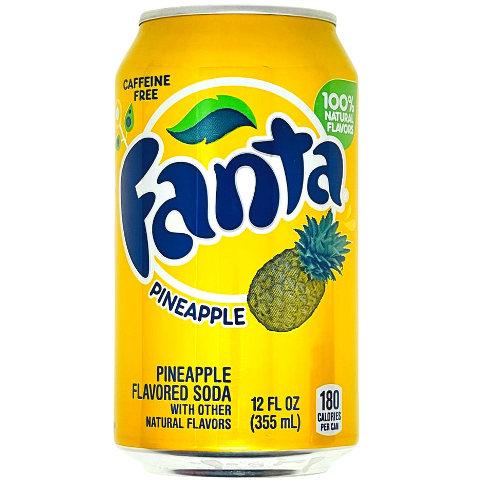 Fanta Pineapple (Poland) 330mL 