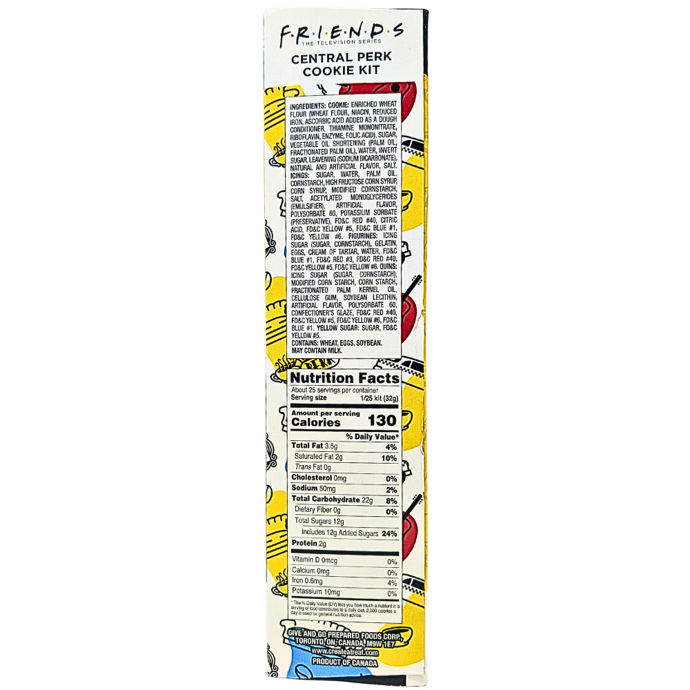 FRIENDS Central Perk Cookie Kit - 28.64oz