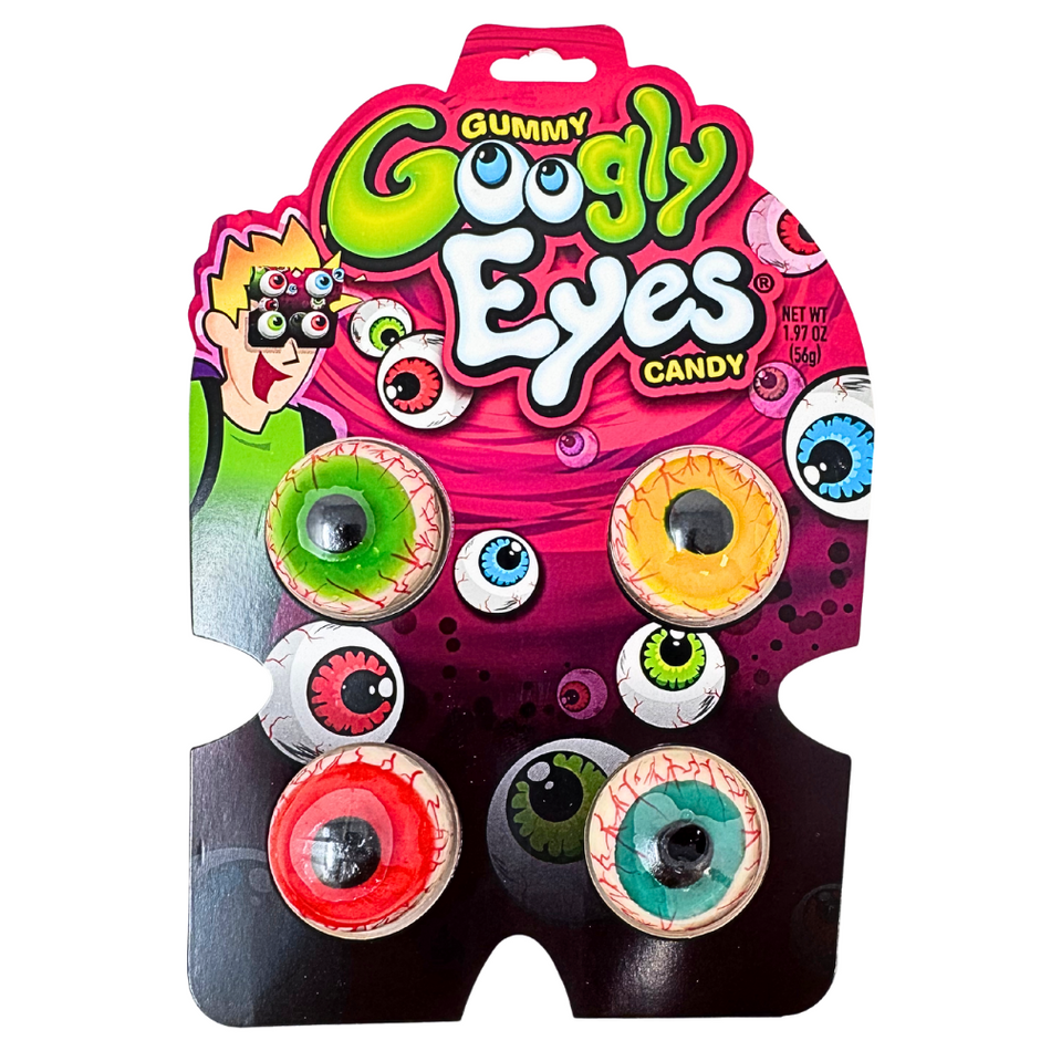 Gummy Googly Eyes Candy - 1.97oz