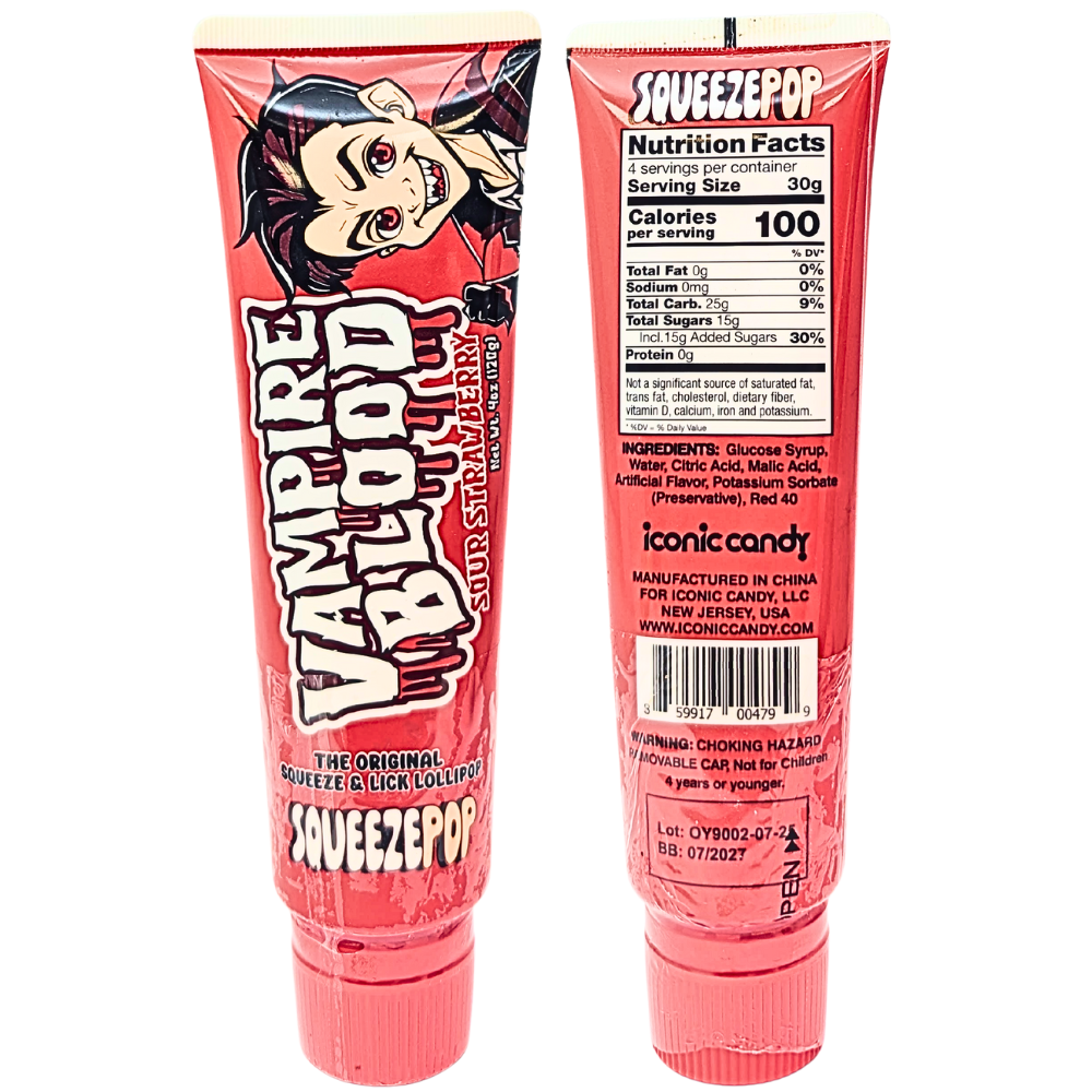Halloween Squeeze Pop - 4oz 