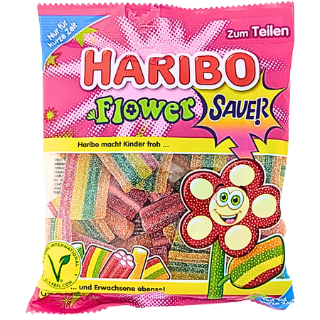 Haribo Flower Sour (Germany) - 160g