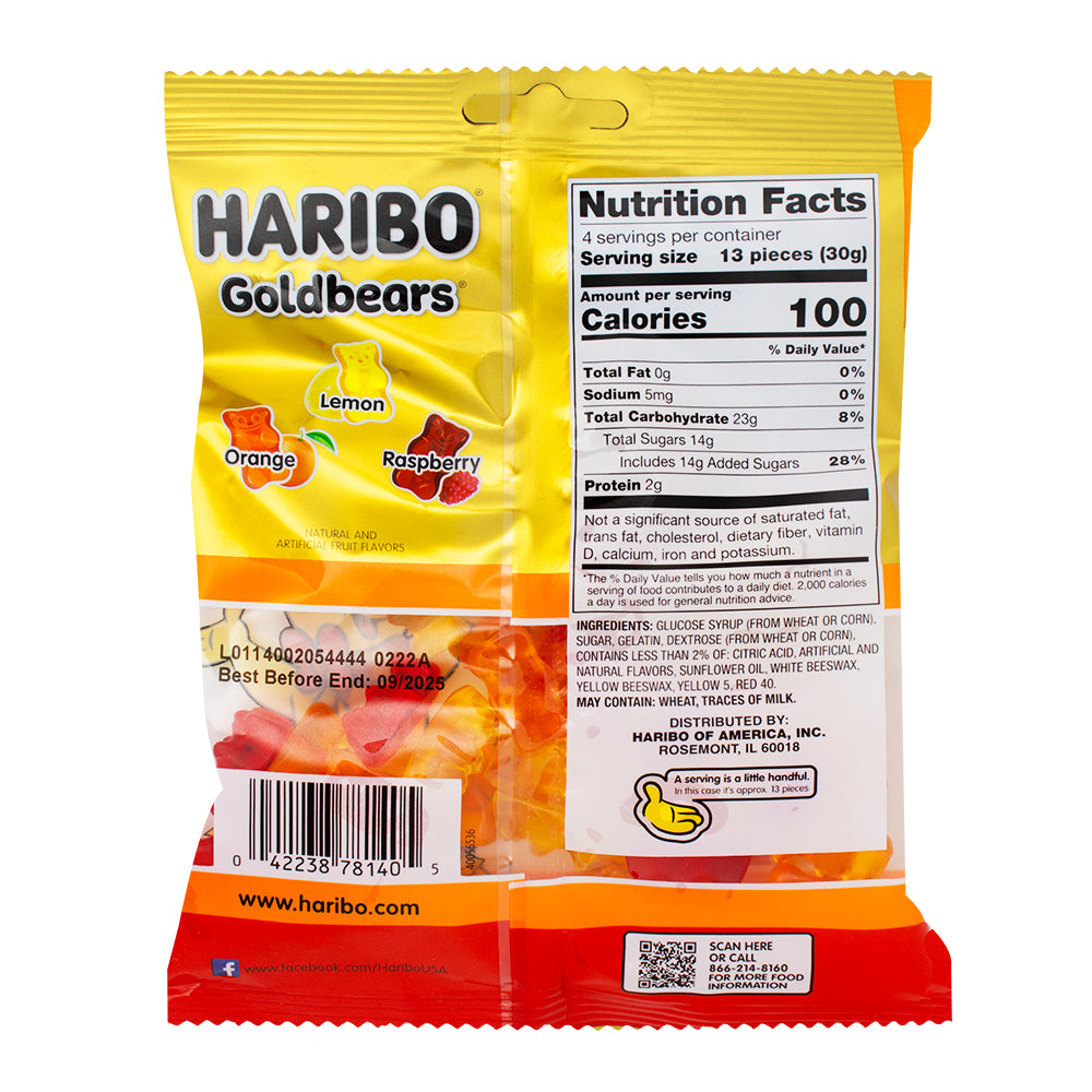 Haribo Gold Bears Fall Edition 4oz - 12 Pack | Candy District