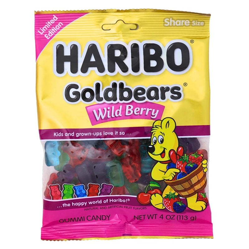 Haribo Wildberry 4oz - 24 Pack