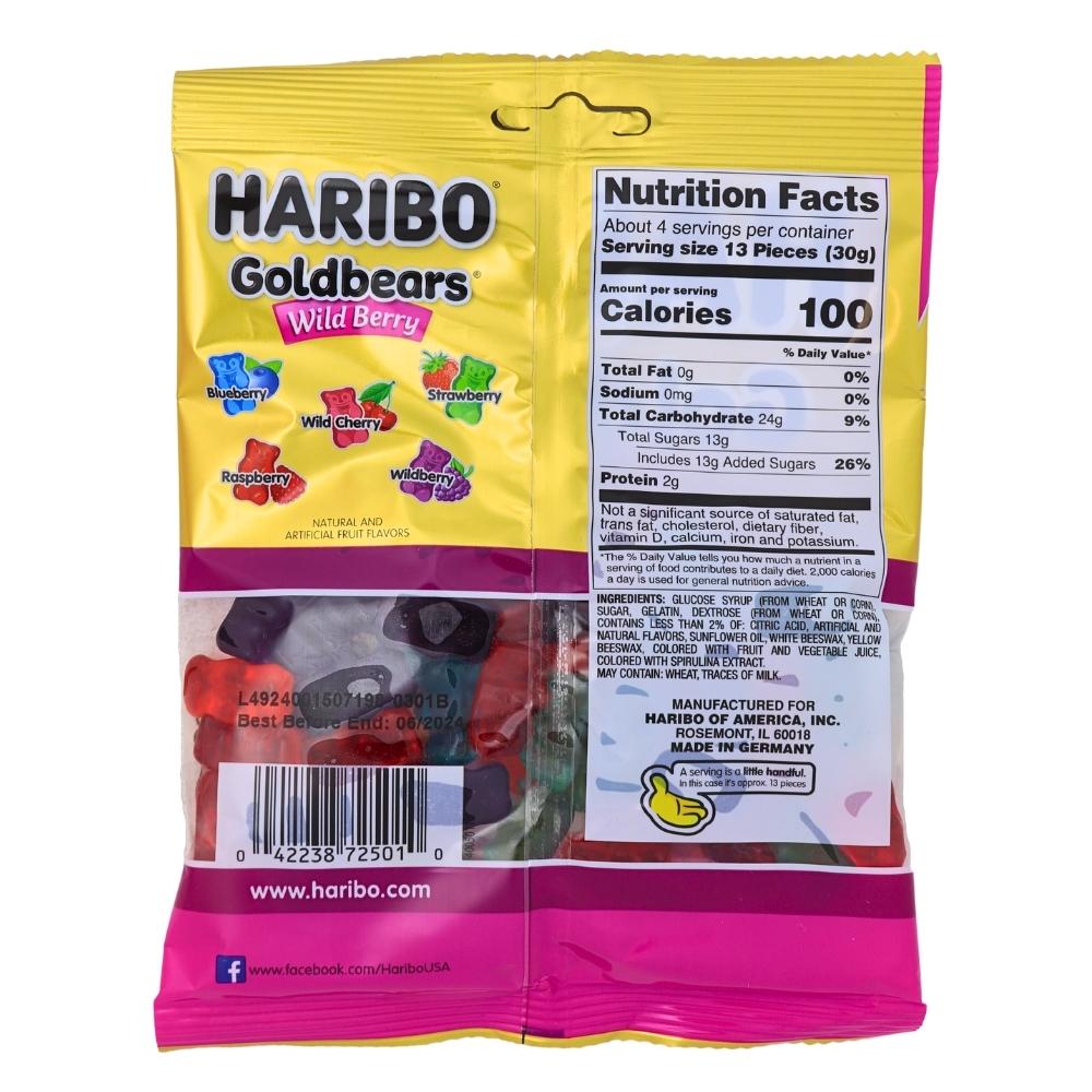 Haribo Wildberry 4oz 24 Pack Candy District