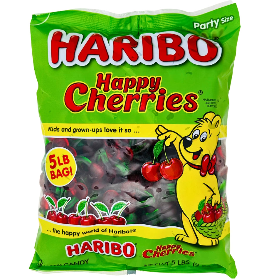 Haribo Happy Cherries Bulk - 5lb