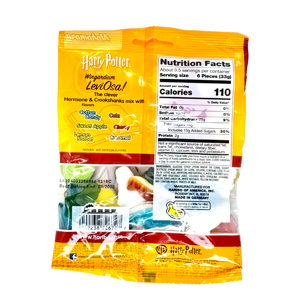 Haribo Harry Potter Hermione 4oz 