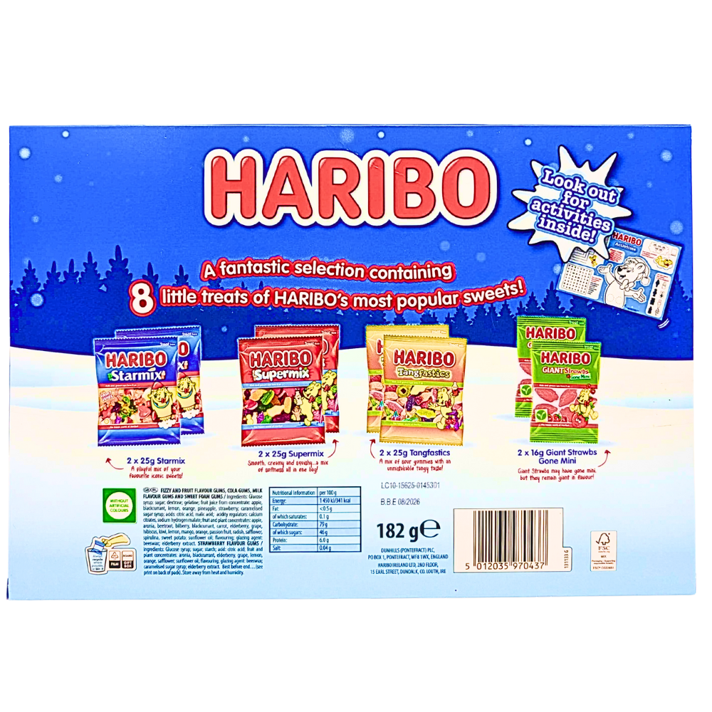 Haribo Holiday Gift Box - 182g