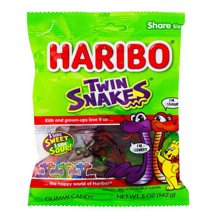 Haribo Twin Snakes Gummi Candy