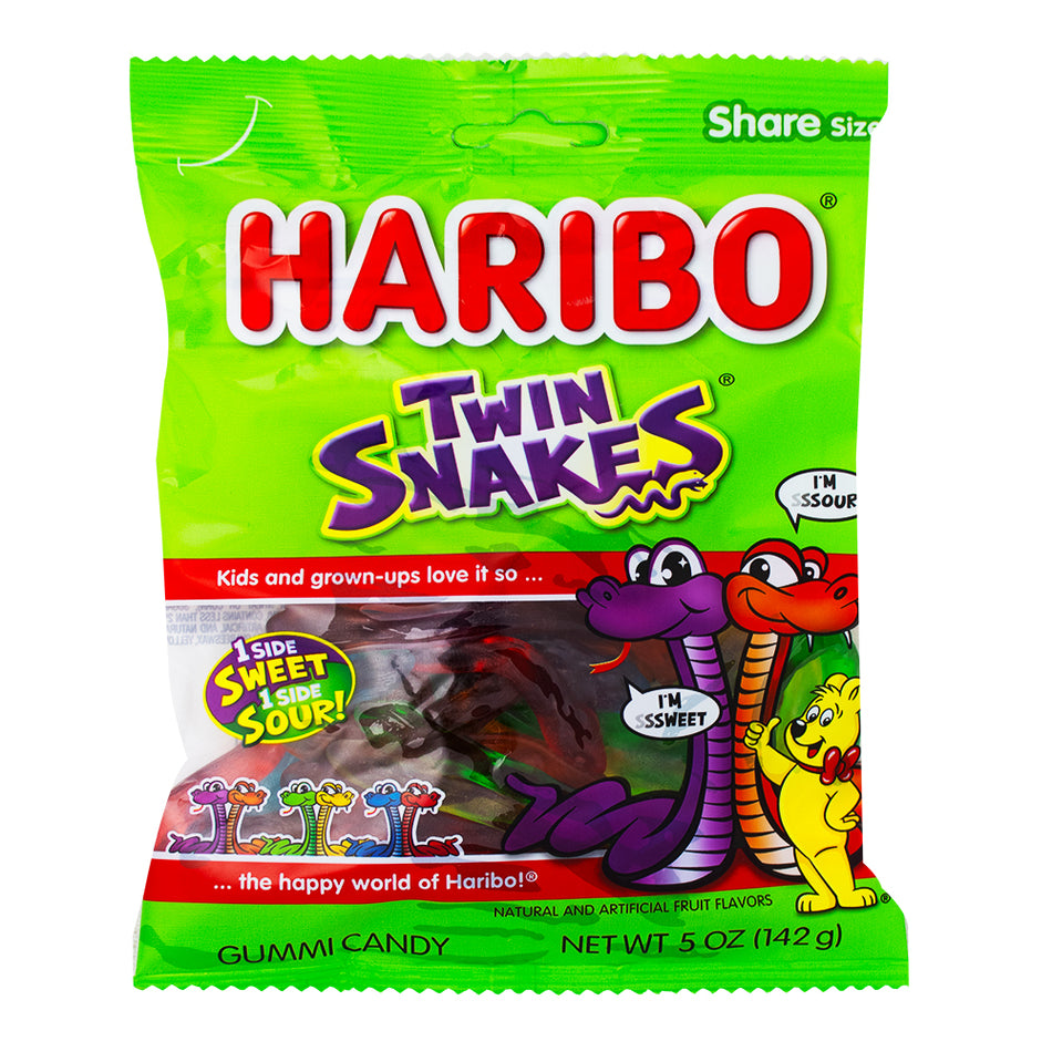 Haribo Twin Snakes Gummi Candy