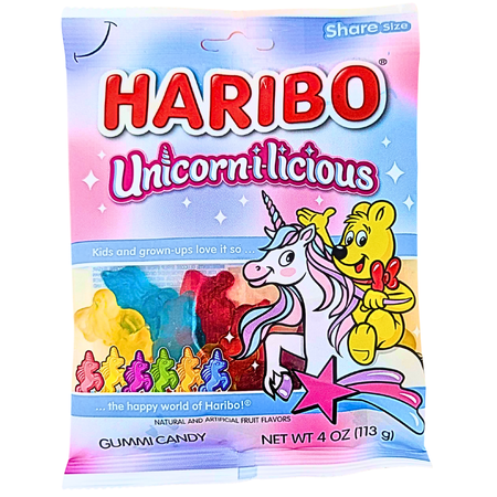 Haribo Unicorn-I-Licious - 4oz