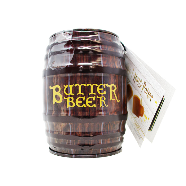 Harry Potter Butterbeer Chewy Candy Barrel Tin 42g - 12 Pack