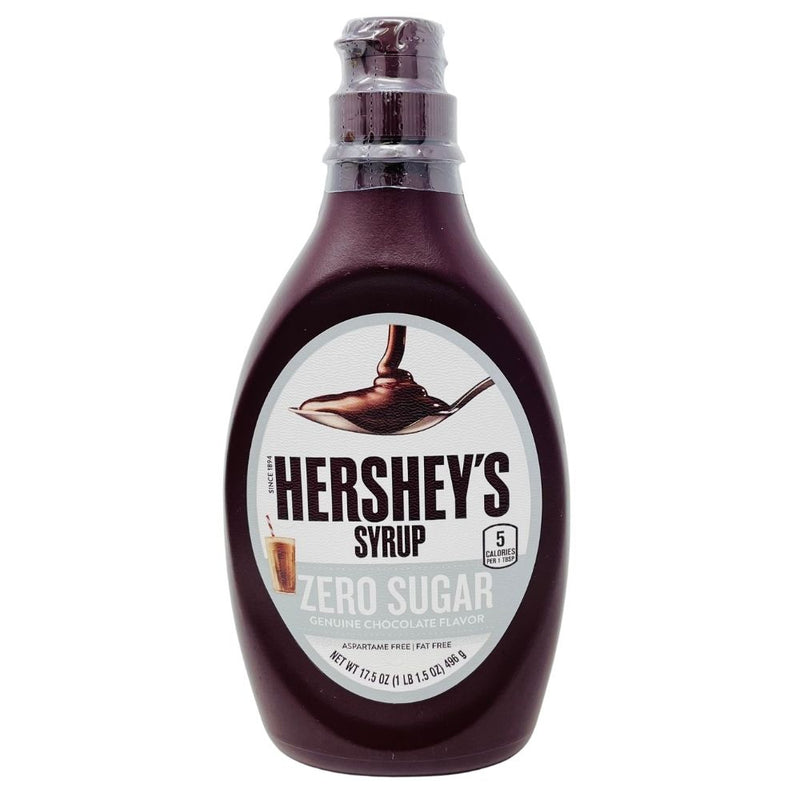 Hershey's Sugar Free Chocolate Syrup Bottle 17.5oz - 6 Pack