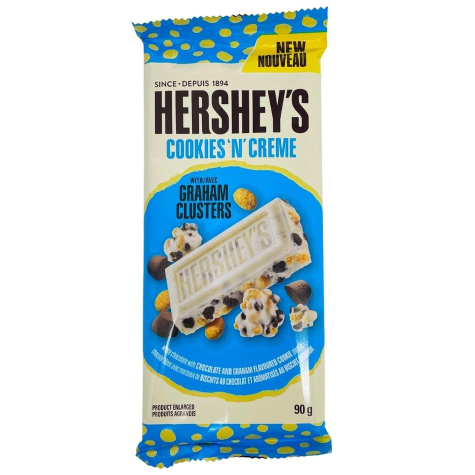 Hershey's Cookies and Creme w/ Graham Clusters - 90g
