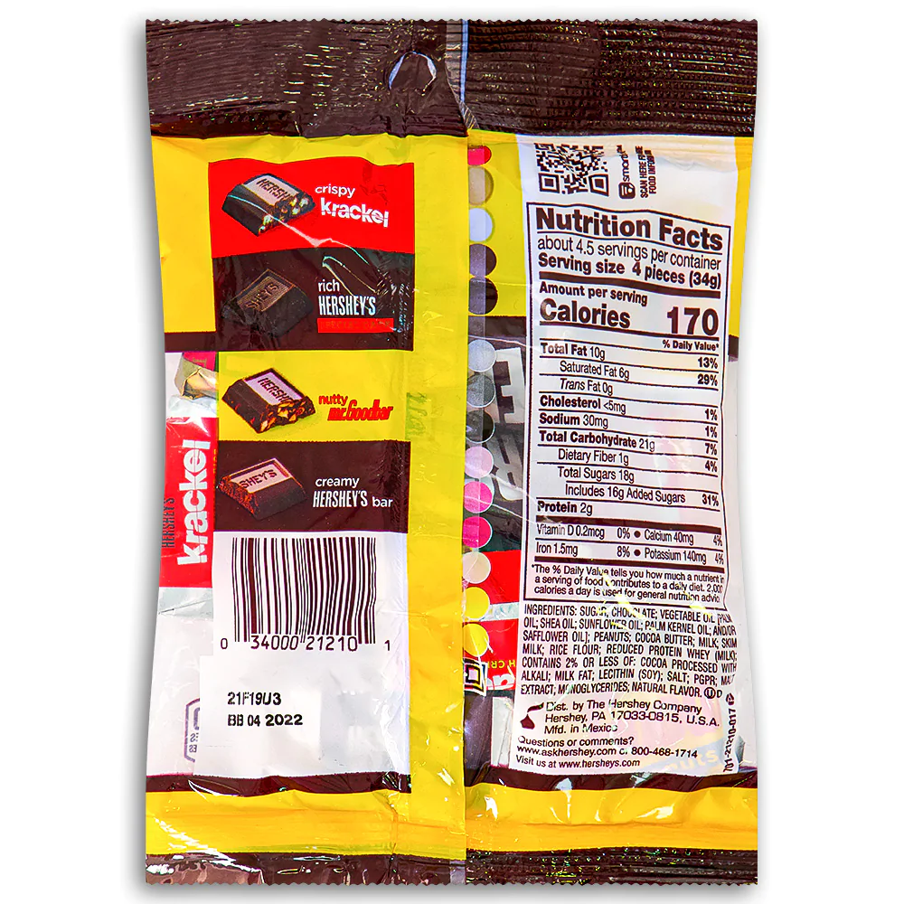 Hershey's Miniatures Chocolate Assortment Candy - 5.3 oz. - top view