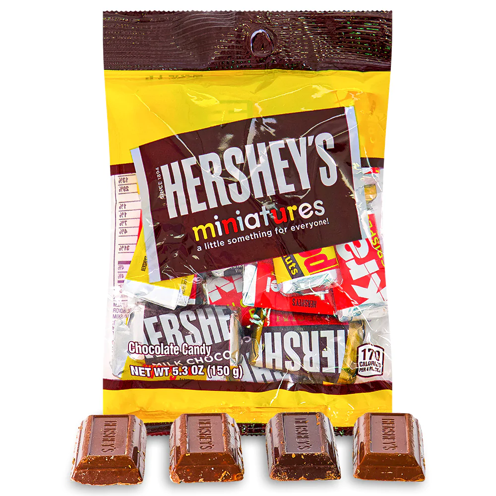 Hershey's Miniatures Chocolate Assortment Candy - 5.3 oz.