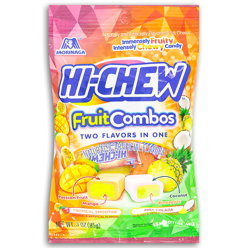 Hi-Chew Fruit Combos Mix Bag - 3oz - top view