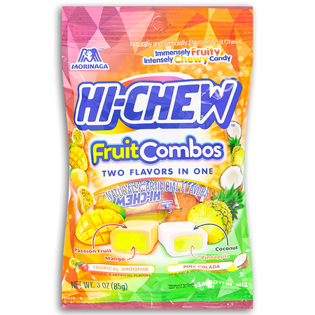 Hi-Chew Fruit Combos Mix Bag - 3oz - top view