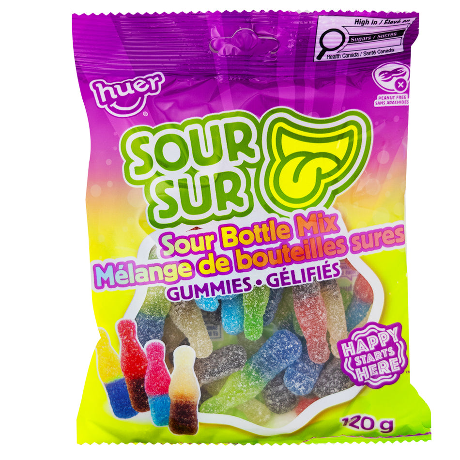 Huer Sour Bottle Mix 120g 