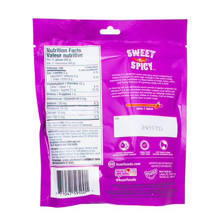Sweet n' Spicy Bears 140g