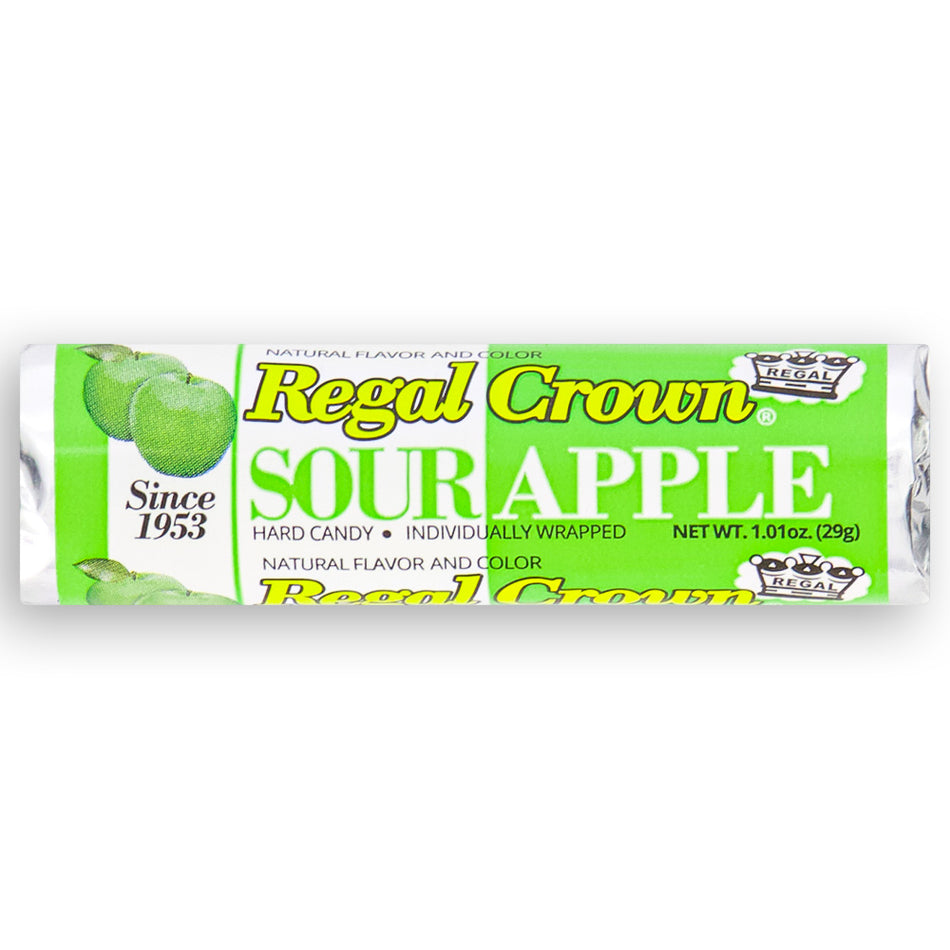 Regal Crown Sour Apple Candy Rolls 