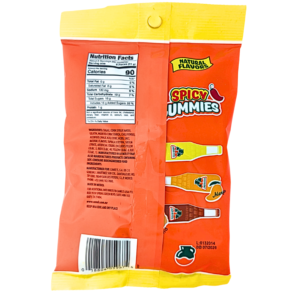 Jarritos Spicy Gummies - 8oz