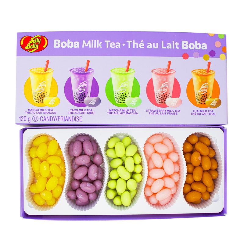 Jelly Belly Boba Milk Tea Gift Box 120g - 12 Pack