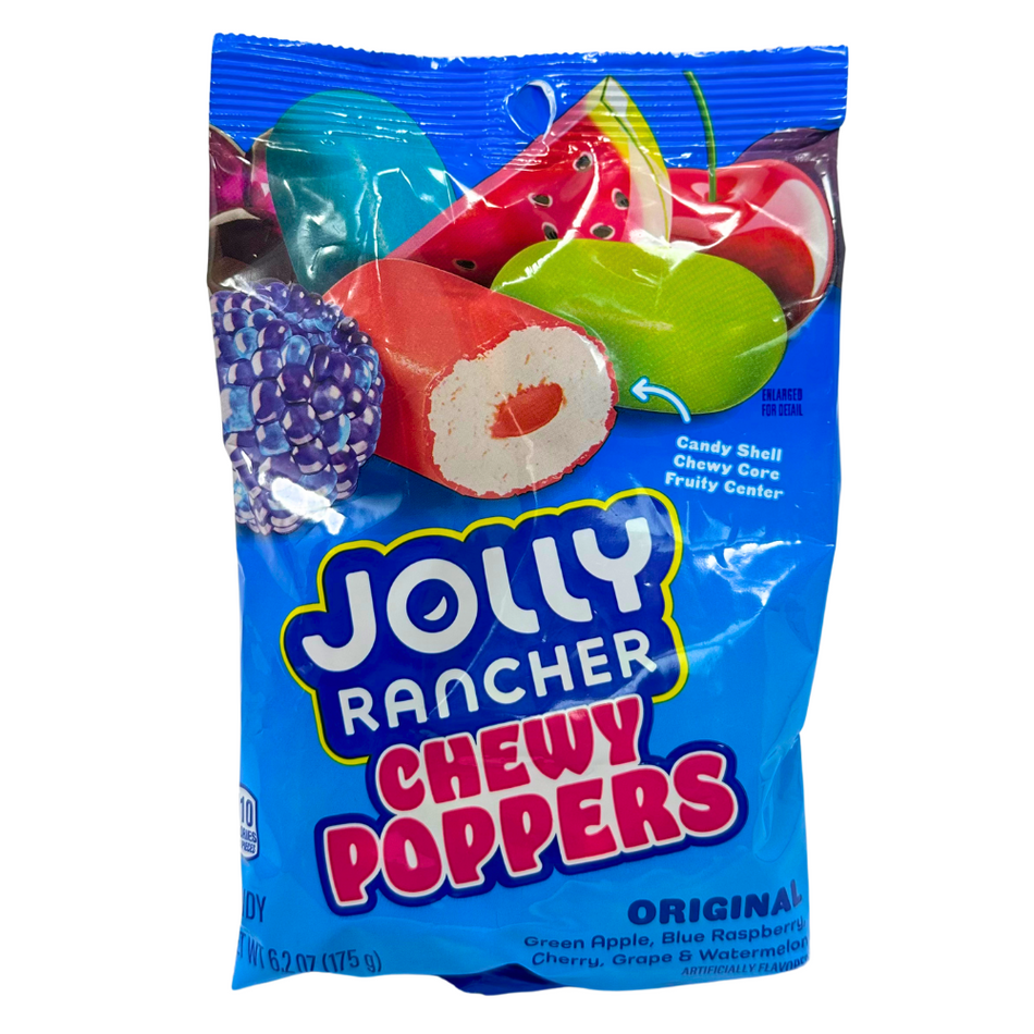 Jolly Rancher Chewy Poppers Original 6.2oz 