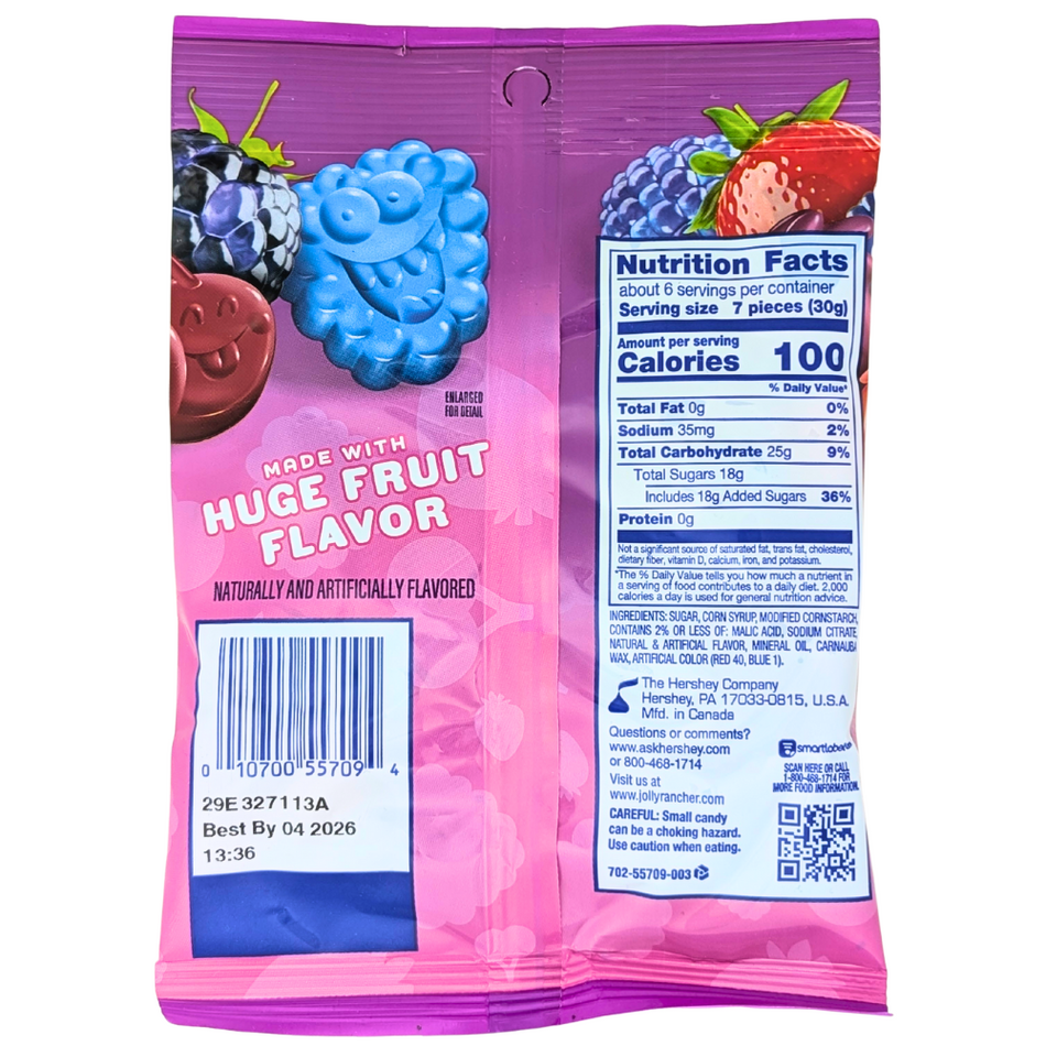 Jolly Rancher Gummies Very Berry 5oz